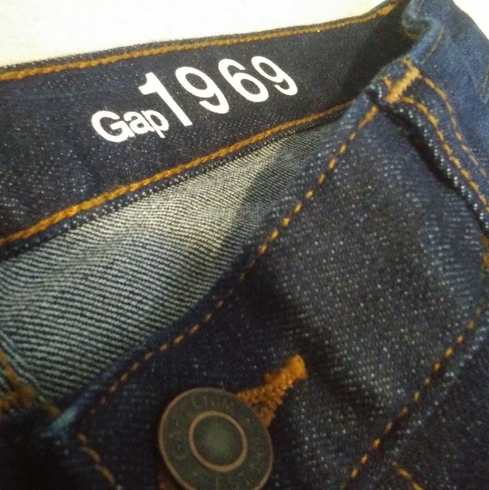 Gap 1969 Dark Blue Jeans